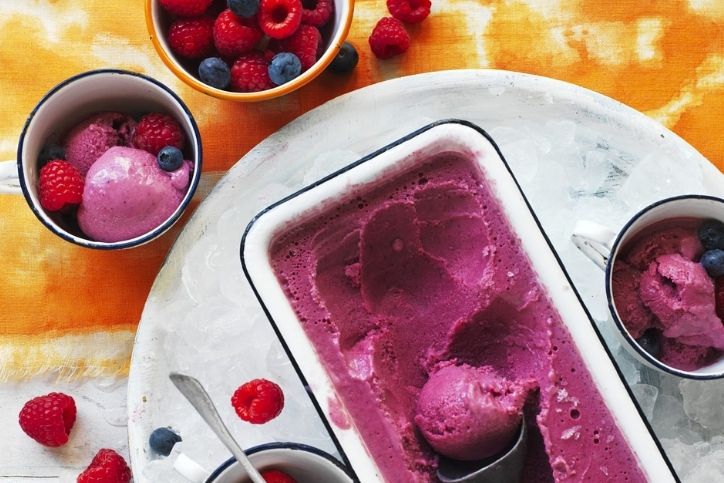 Frozen Berry Yoghurt